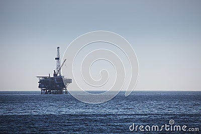 Offshore Oil Rig Drilling Platform