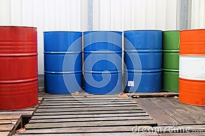 Oil drums