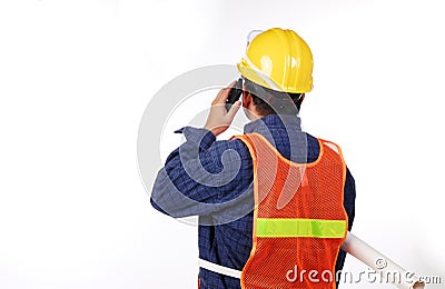 Oil field worker