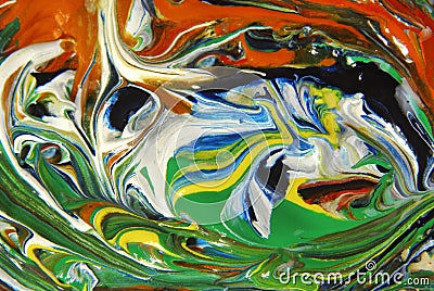 Oil painting abstract background