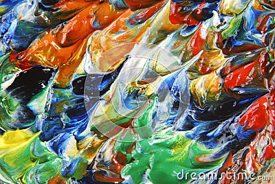 Oil painting abstract