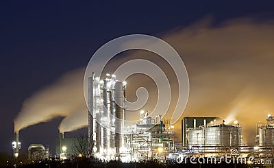 Oil-refinery plant