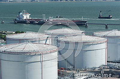 Oil Storage tanks