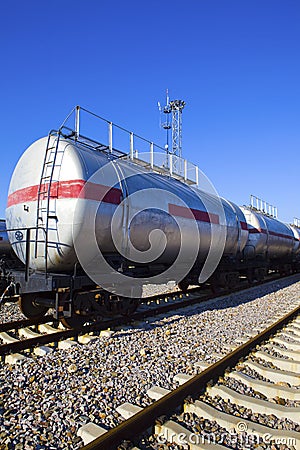 Oil tank train