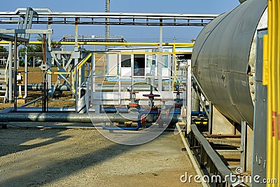 Oil transfer pumps.