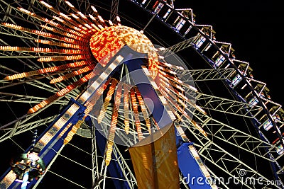 Oktoberfest Munich by night