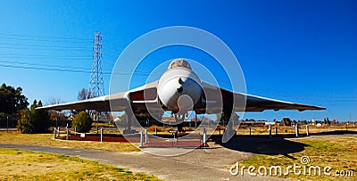Old, airplane, airfield