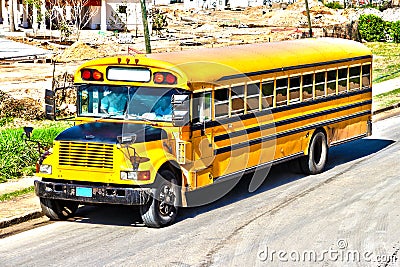 Old American bus