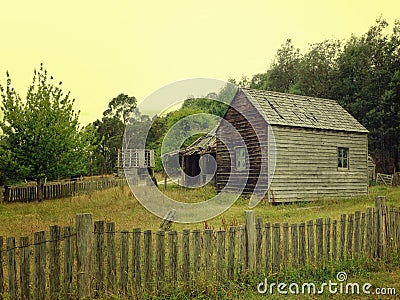 Old Australian shack