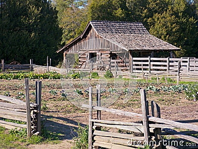 Old Barn with Garden