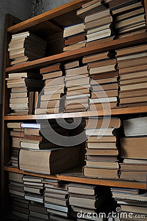 Old Bookshelf