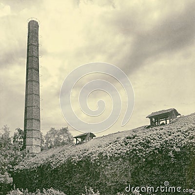 Old brick factory in Zemun