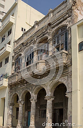 Old buildings in Havana, Cuba