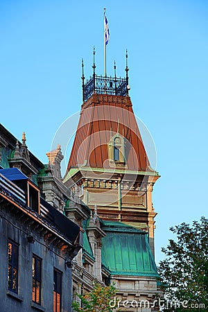 Old buildings in Quebec City