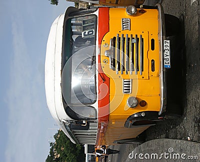 Old bus in malta