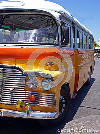 Old bus in malta