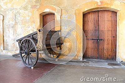 Old Cart in San Juan Puerto Rico