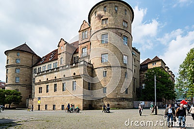 The old castle (Altes Schloss) of Stuttgart, Germany