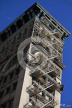 Old classic New York, Manhattan building