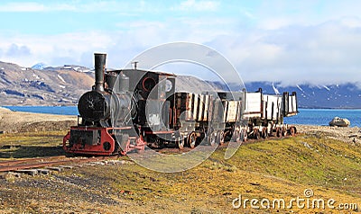 Spitsbergen/Ny-Ålesund: Old Coal-Mining Train