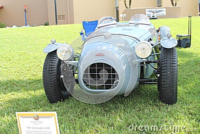 Old Connaught Sports Car at the car show