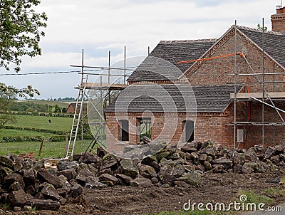 Old Country Cottage Under Renovation