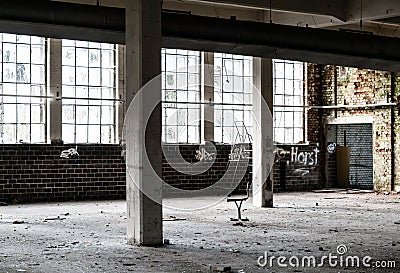 Old factory hall