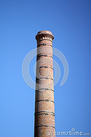 Old factory stack in Nantes (France)