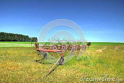 Old farm equipment