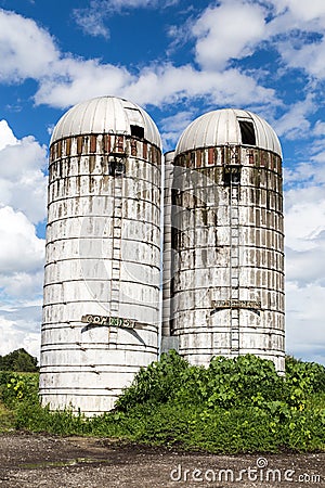 Old Farm Silos