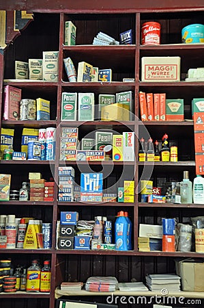 Old-fashioned general store