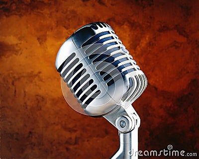 Old Fashioned Microphone