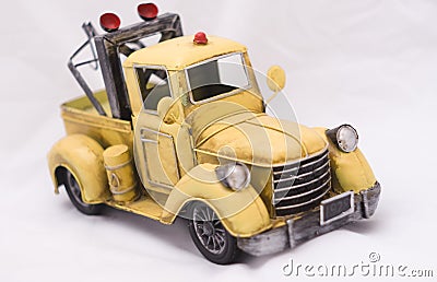 Old fashioned toy truck