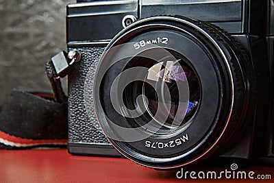 Old film camera