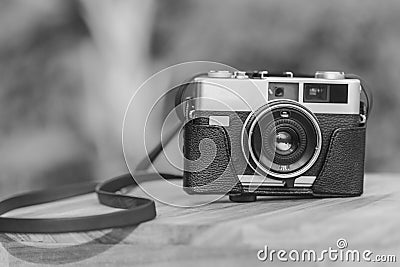 Old film camera