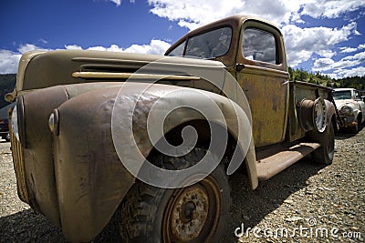 Old Ford pick up truck