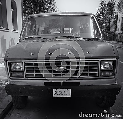 Old FORD van