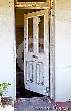 Old front door
