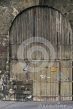 Old garage door (3113a)