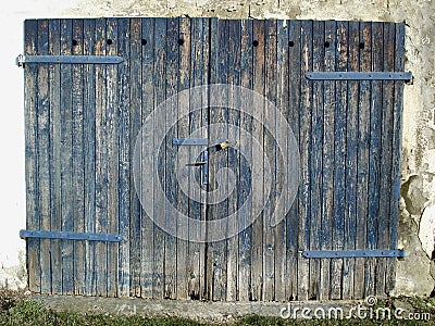 Old Garage Door