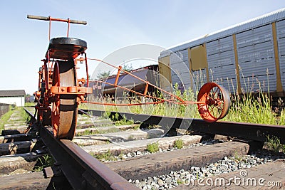 Old Hand Rail Pump