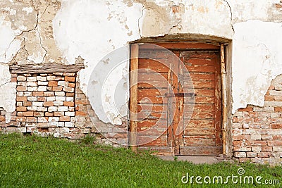 Old House In Bad Condition Royalty Free Stock