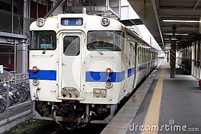 Old Japanese train