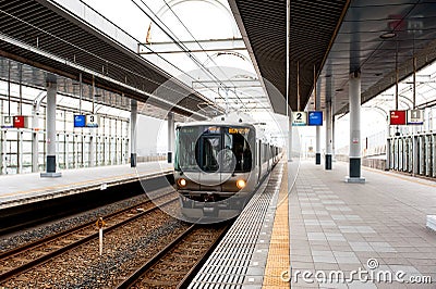 Old Japanese train