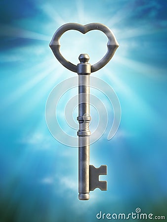 Stock Photo: Old key. Image: 28388550