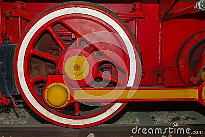 Old Locomotive wheel