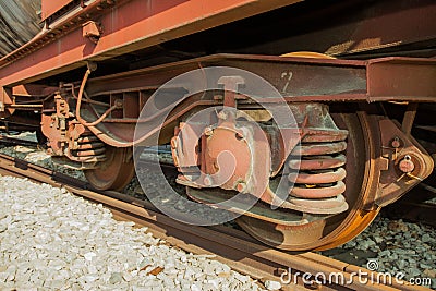 Old Locomotive wheel