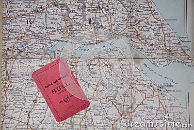 Old map of Hull