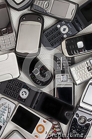 Old Mobile Phones - Cellphones