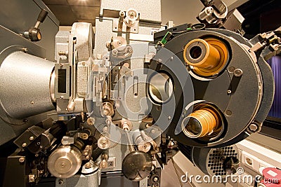 Old movie projector